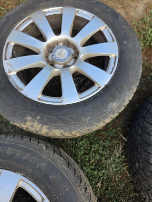 Set roti aliaj 225 55 r16  mercedes vito audi vw m+s 5x112