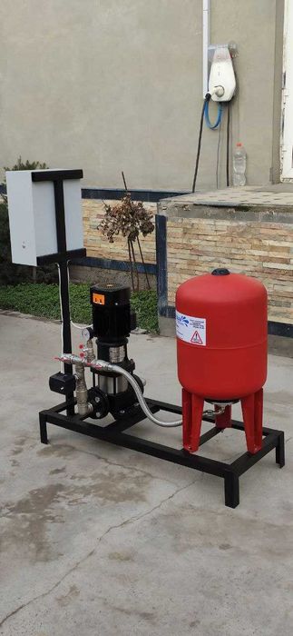 Насосная станция С частотным преобразователем.