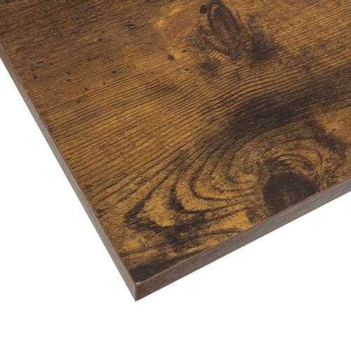 Стенна етажерка тип поставка за цветя с дървен рафт