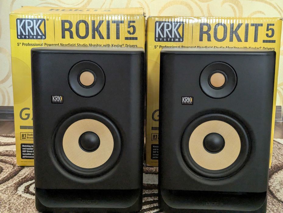 KRK Rokit RP5 G4 — профессиональные студийные мониторы (пара)