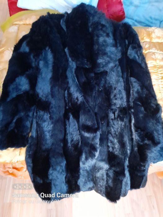 Haina blana naturala nutrie-  Negociabil