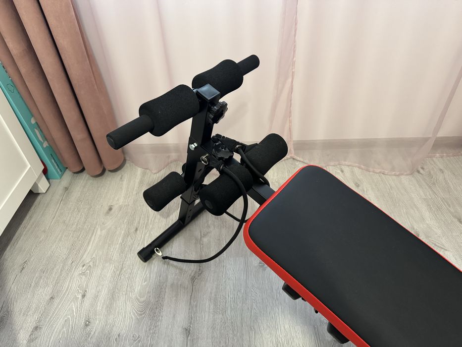 Banca exercitii cu extensoare si gantere! Noua!