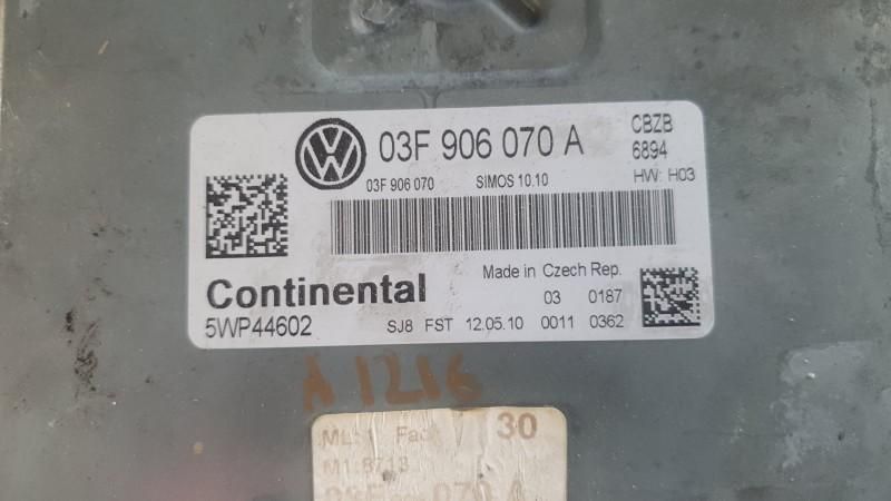 Calculator ecu Volkswagen Golf 6 2008-> 03f906070a