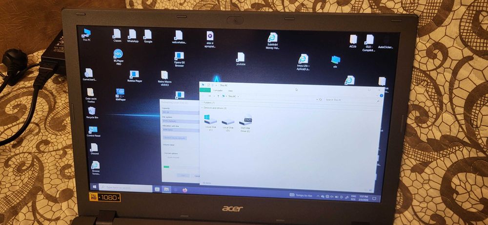 Acer Intel Core i5-4210U cpu 1.70GHz 2.40GHz 8Gb GeForce 940M de 2Gb