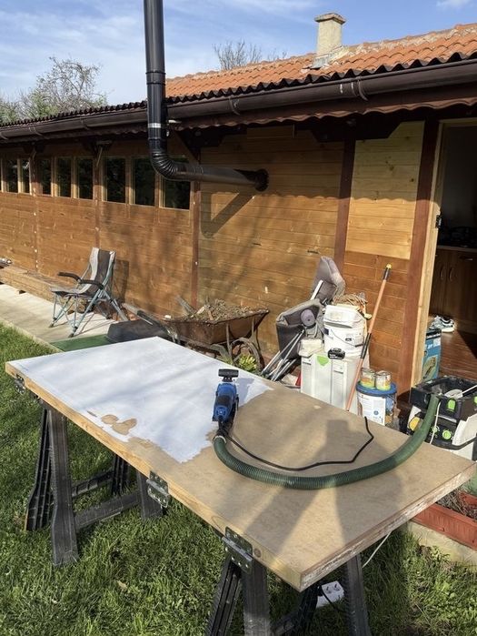 Шлайф машина за премахване на лак и боя Scheppach  LFR720