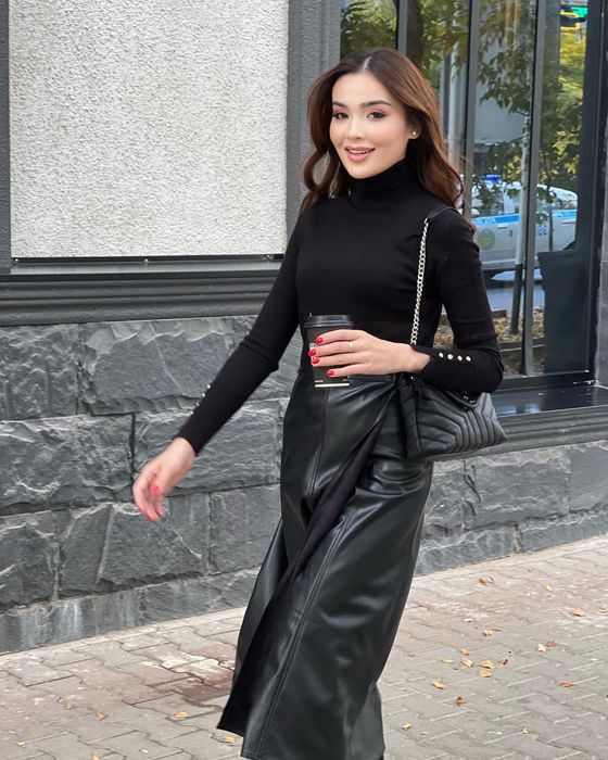 Продам кожанную юбку