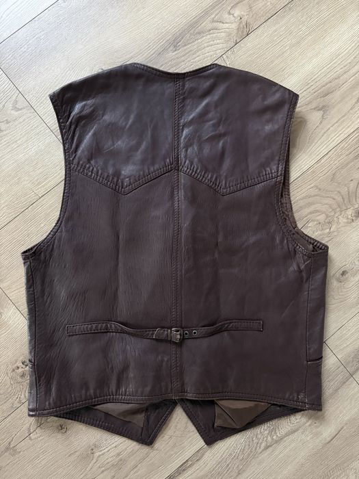 Vesta Piele Naturala BERTO LUCCI Maro Barbati | Marime XL 56