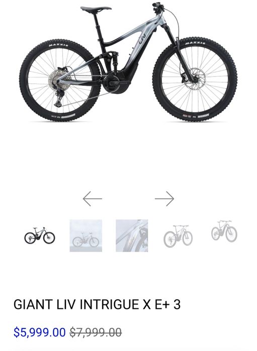 Giant LIV Intrigue X E+ 3 Pro 29 електрически велосипед