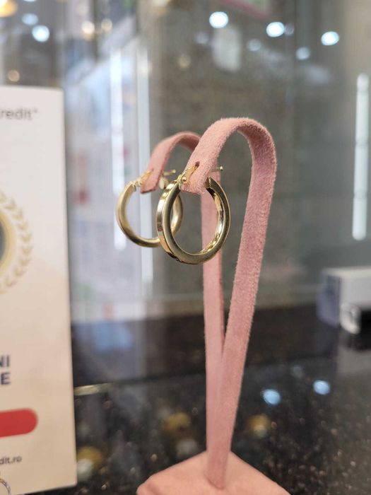 Cercei aur 14k 1.90g (Iulius Mall)(B-56) Garantie 2 ani!