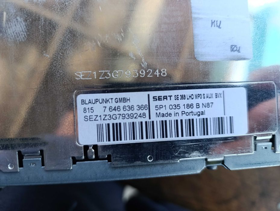 Радио СД  Сеат Алтея / Seat Altea, Altea XL  - 5P1035186B