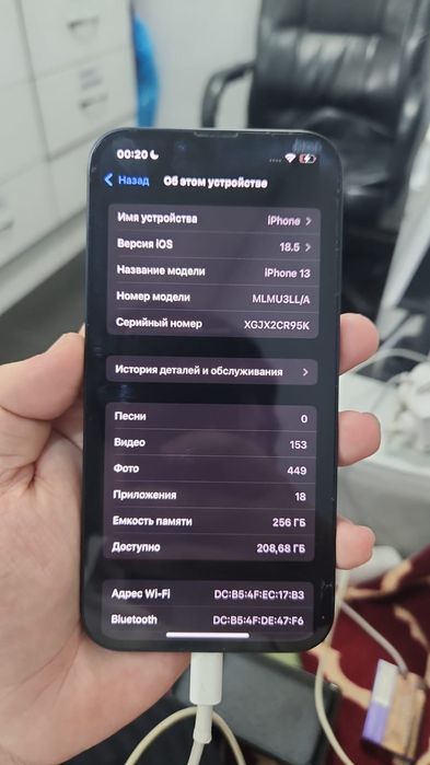 Продам IPhone 13 256gb