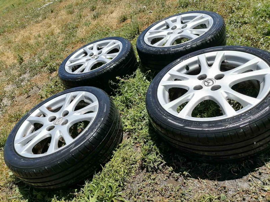 Джанти 16ки с гуми4x100 от Mazda 2