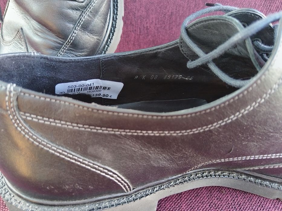 Мъжки обувки от Естествена кожа