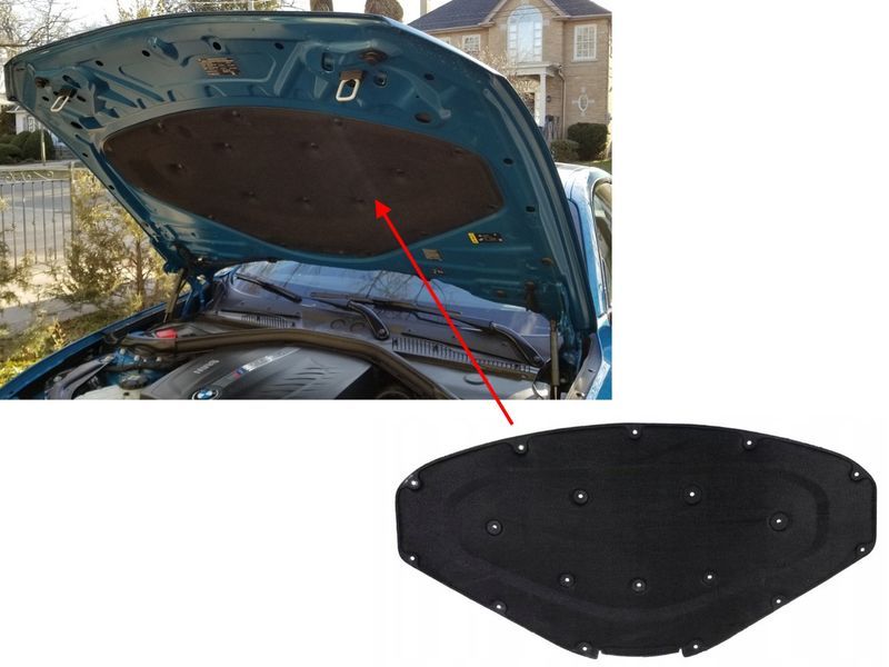 Изолация за преден капак на BMW 1 F20 / F22 / F30 / F32