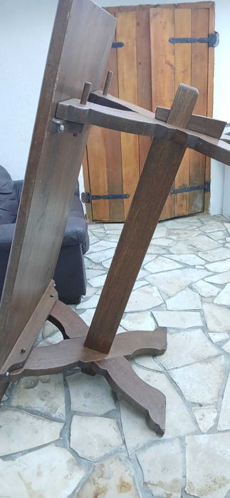 vand canapea piele ,2locuri si masa stejar 6 locuri