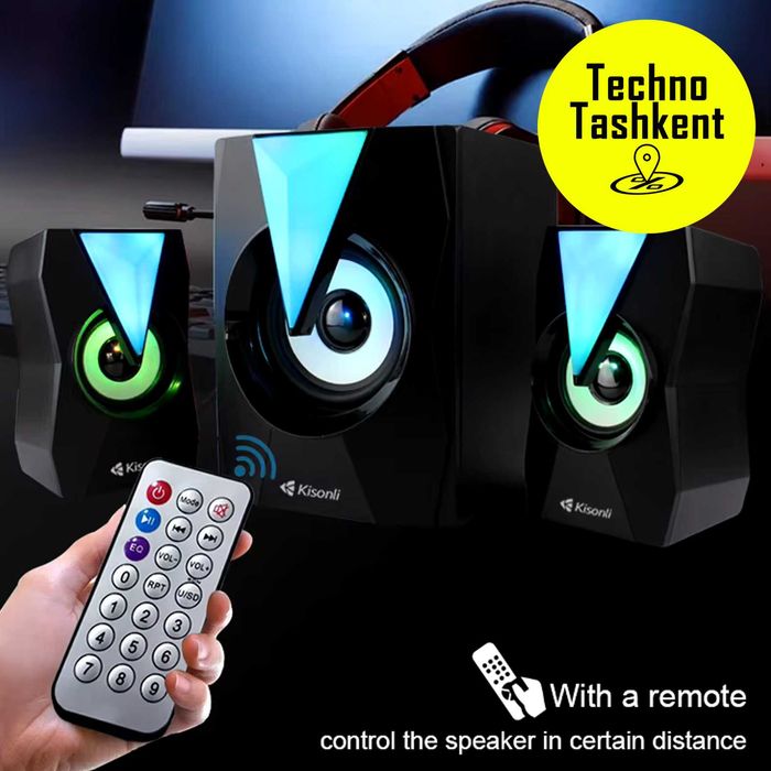 Компьютерные Bluetooth колонки Kisonli TM-4000U (Dostavka Bor)