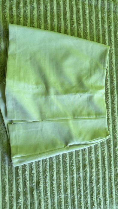 Пола-панталон в бял и син цвят