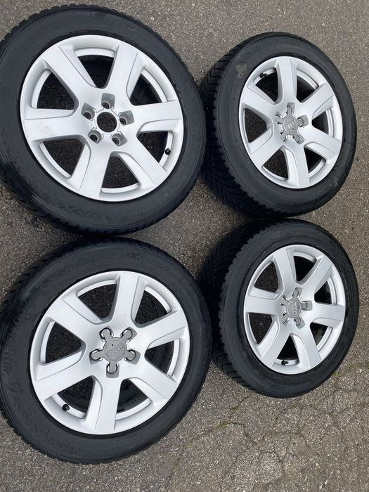 Зимни гуми с джанти за Audi A6/C7;5x112/225/55/17