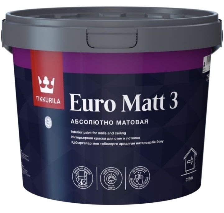 Краска Euro Matt3