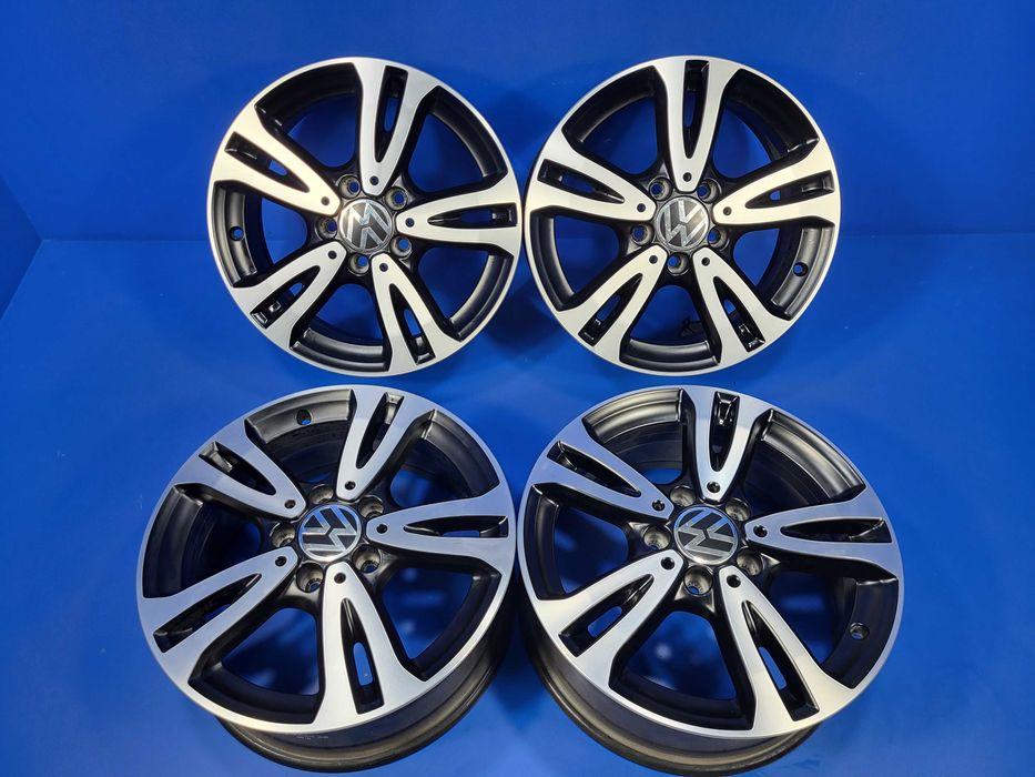 Jante bicolore 5x112 R16 pt Vw Golf 5-6-7, Jetta, Touran, T-Roc etc