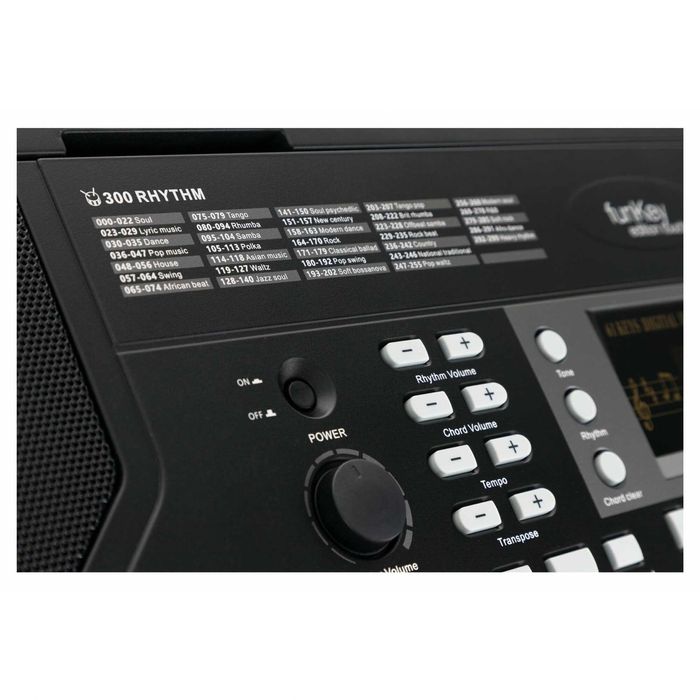 Set Orga FunKey 61 Edition Touch BK + stativ + bancheta