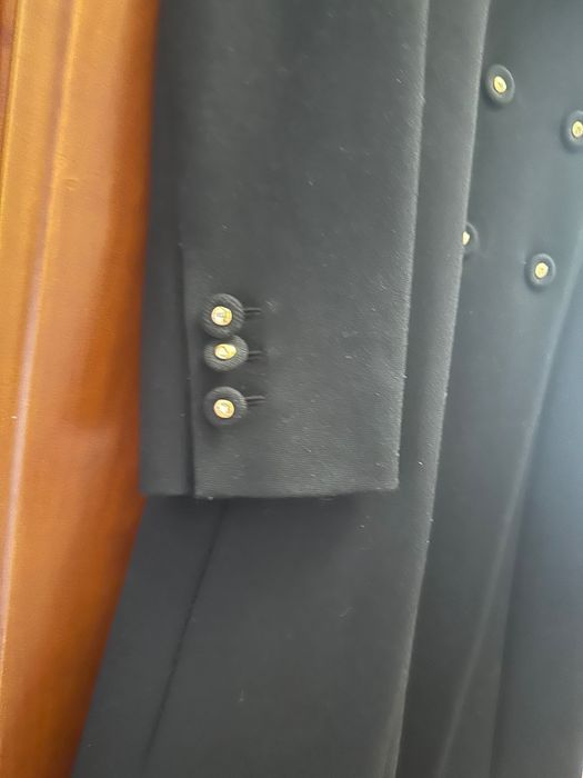 Пальто шерстянное MOSCHINO