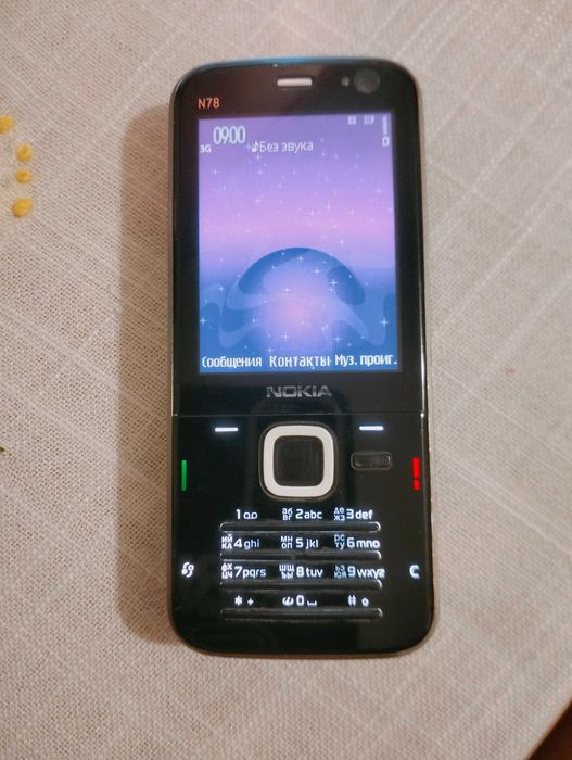 Nokia n78, телефон, кнопочный