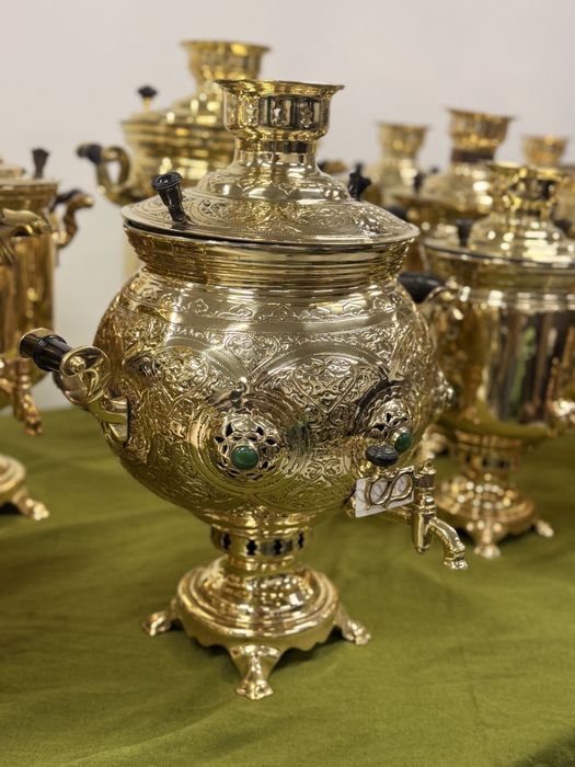 Самовар Тульский Антиквар Латунь