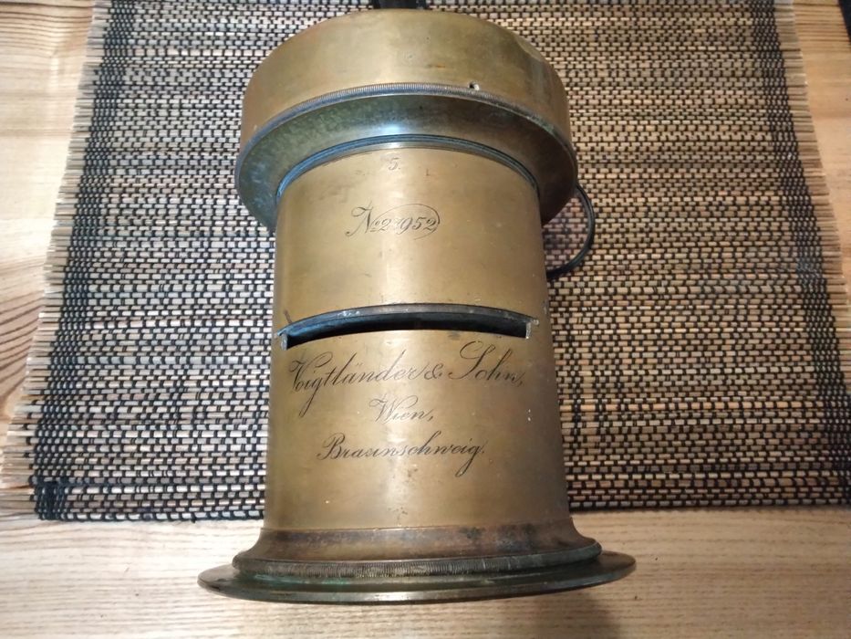 Obiectiv Large format Voigtlander & Sohn Wien No.5