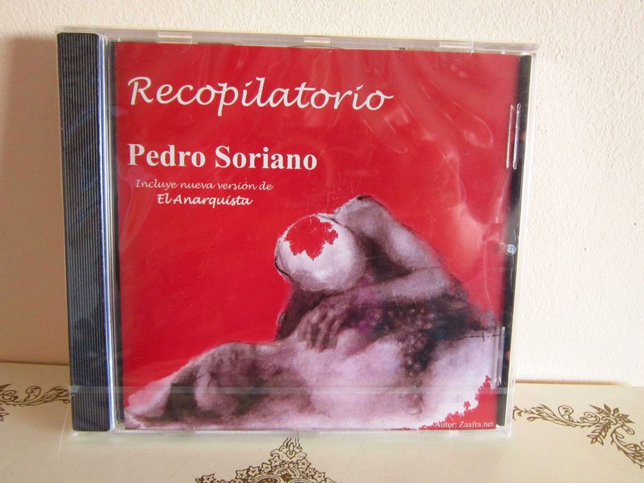cadou rar Pedro Soriano Recopílatorío nueva El Anarquista cd sigilat