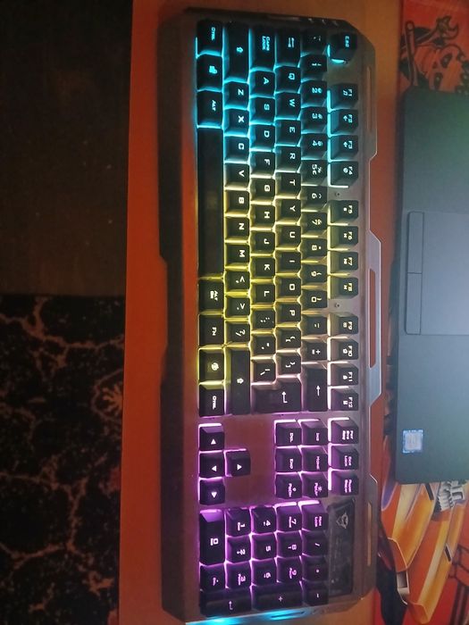 Kit tastatura-mouse gxt trust 845,Tural negru