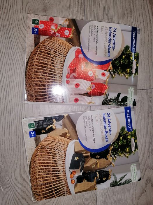 Calendar Advent din carton - DYI