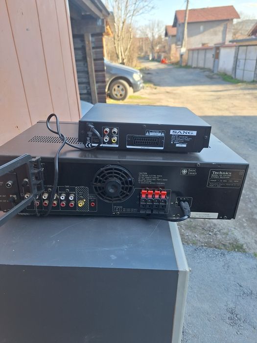 Продавам ресивър колони и двд