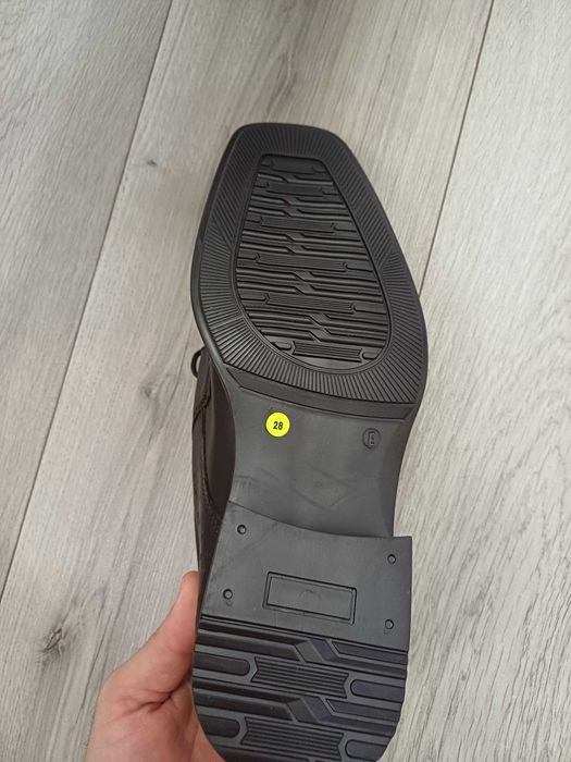 Pantofi piele noi (cadre militare)