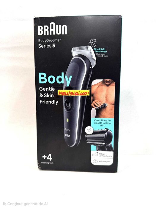 Aparat de ras Braun Series 5 BG5370, NOU/Sigilat!
