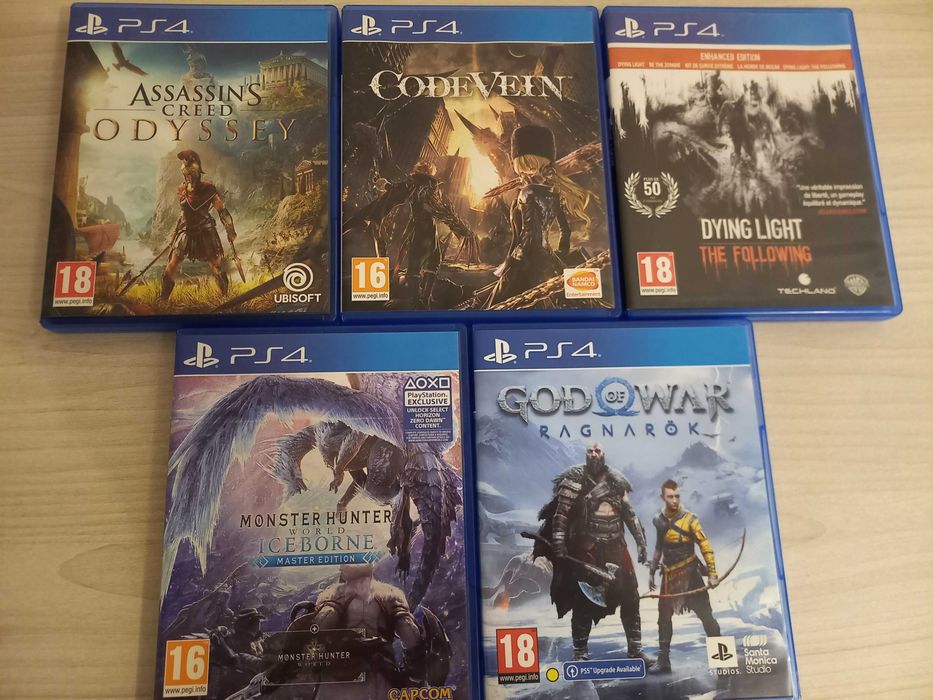 Vand PS4 Slim (PlayStation 4) 1 TB ssd + 5 Jocuri