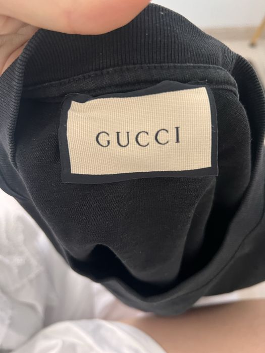 Tricou Gucci original, barbati, culoare neagră, marimea L