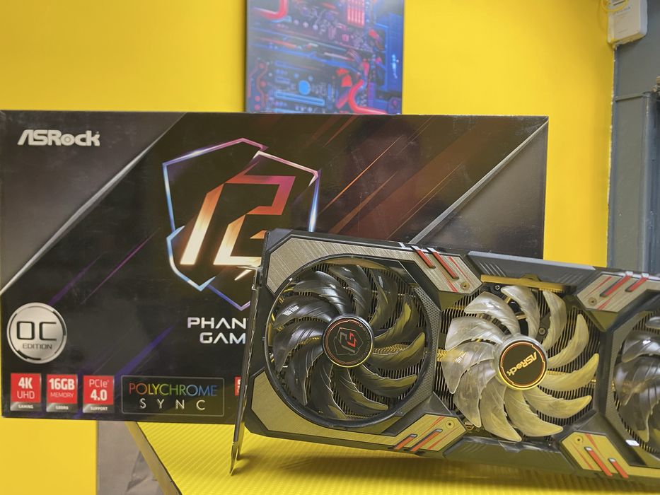 Продам RX 6800 16GB Phantom Gaming