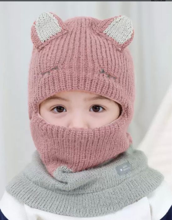 Шапка шлем для детей