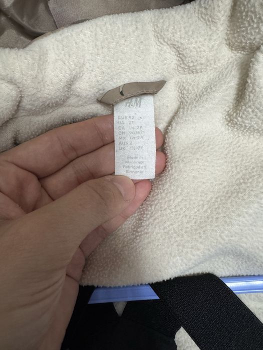 H&m Детская курточка и болонка штаны  на 2 года