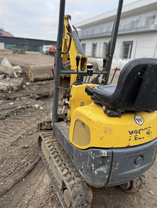 Miniexcavator Wacker Neuson 2018 1tona motor Yanmar