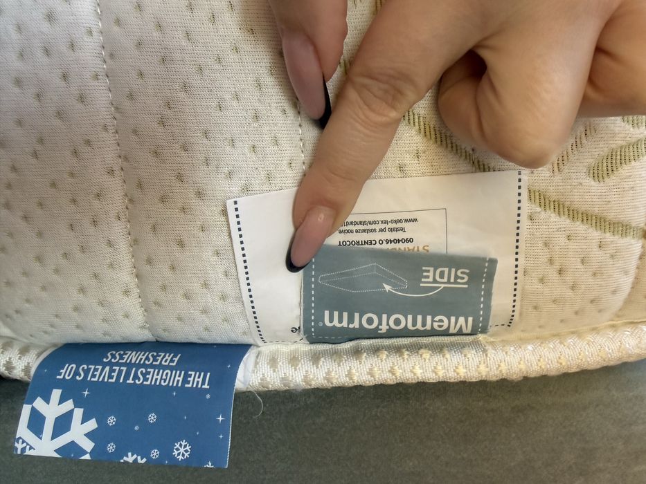 Намалена/Тапицирана спалня 160×200 с ракла + матрак Magniflex / iSleep