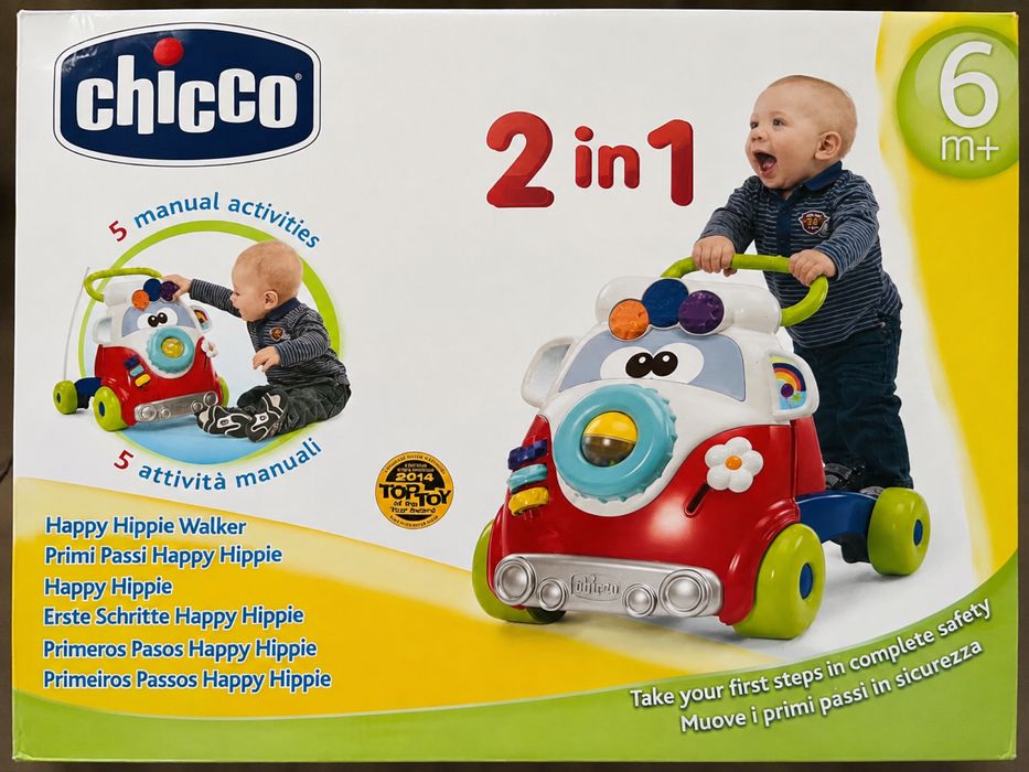 Ходунки Chicco Happy Hippie 2 в 1