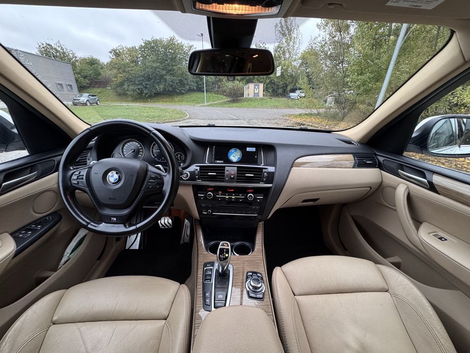 Bmw x3 f25 x-line an 2013 2.0 xdrive 184 cp  camera 360•