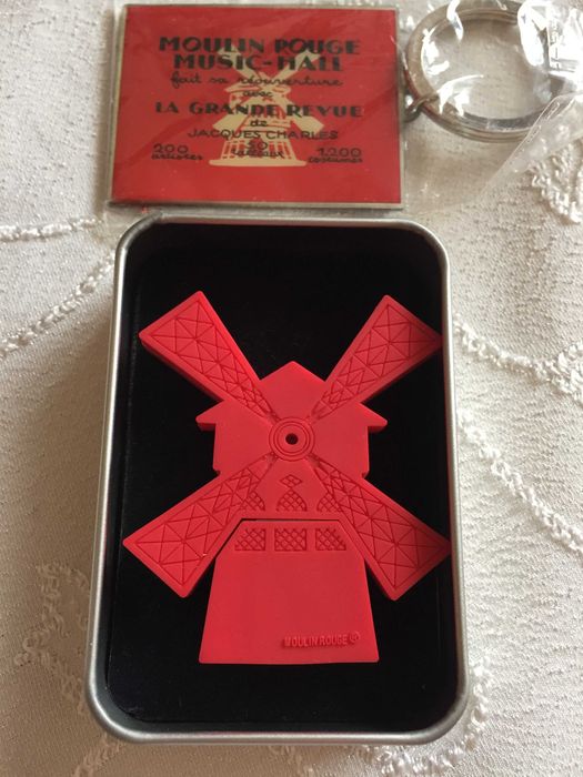 Колекционерски ключодържател и флаш памет 4GB Moulin Rouge / Мулен Руж