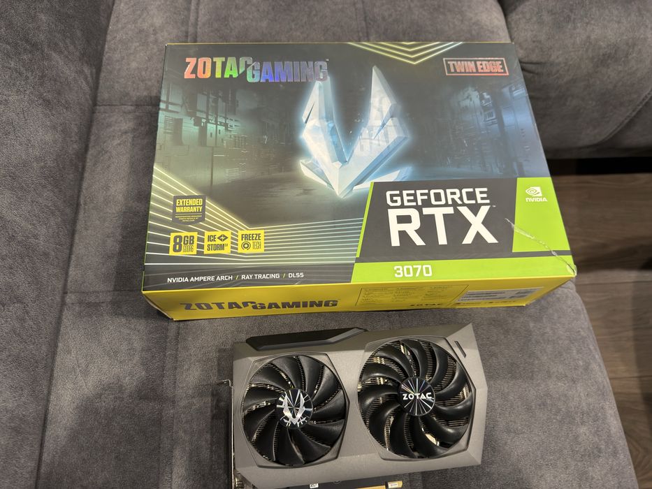 Видеокарта Rtx 3070 8gb Zotac gaming twin edge