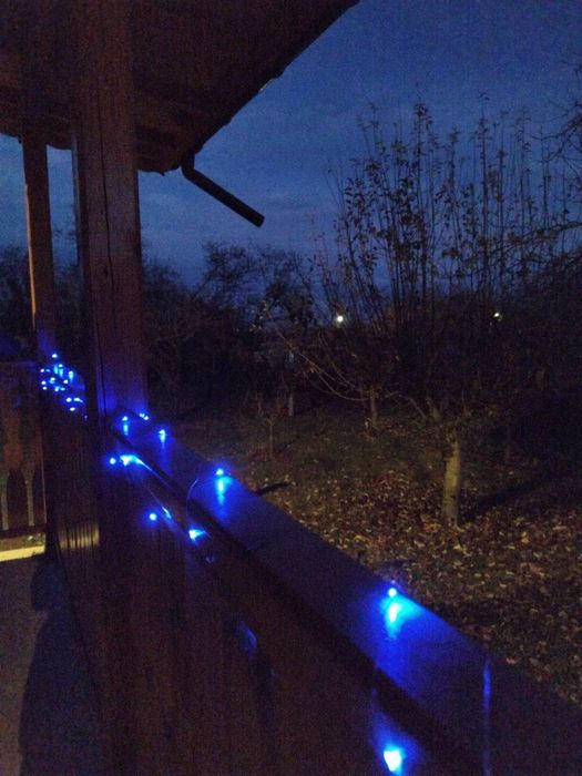 LED соларни коледни градински лампи