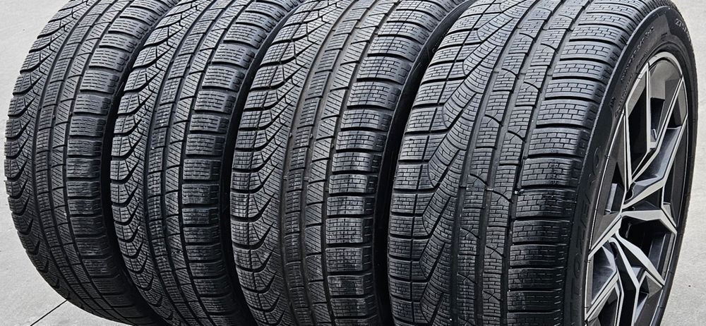 Jante Roti BMW seria 5 G60 G61 i5 M pachet 2 dimensiuni / echipare iarna DOT 2024 Pirelli Winter cu steluță / 275 40 19 - 245 45 19