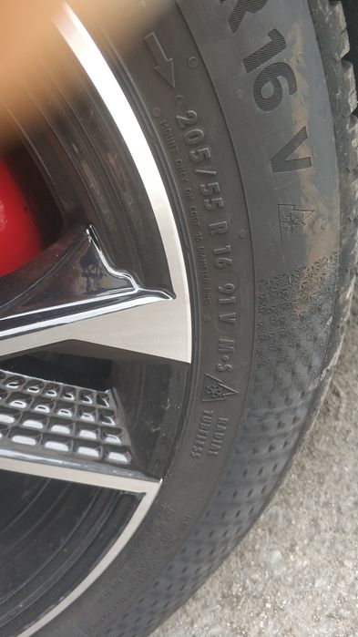 Jante/roți R16 5x114.3 Continental AllSeason Contact 2 205/55/16