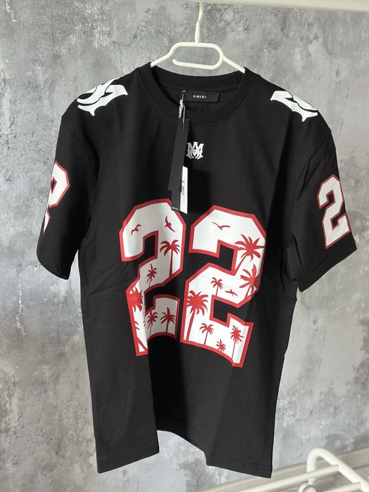 Tricou Amiri OFF White  Palm angels balenciaga